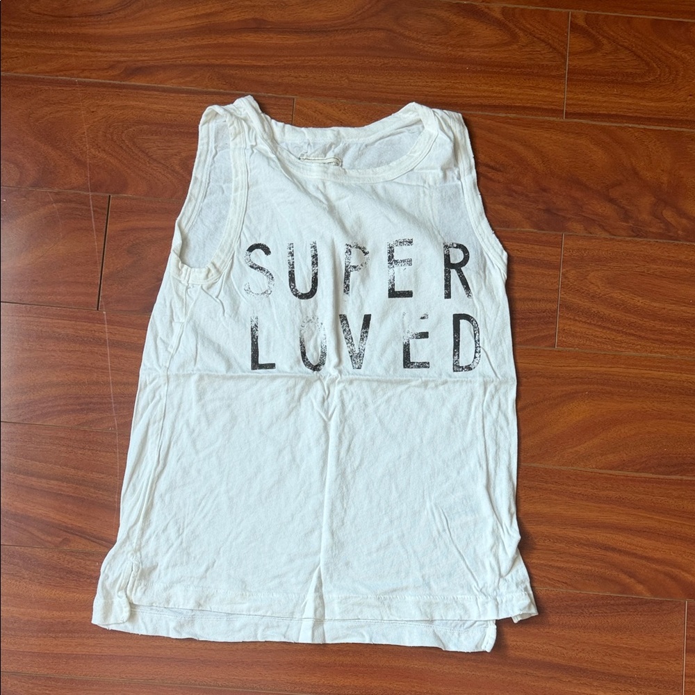 Current/Elliott White "Super Loved" Graphic Tank